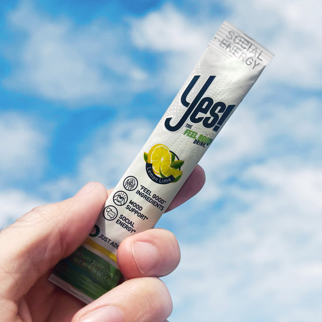 YES! 84pk bulk pack — stress relief drink with saffron and magnesium glycinate