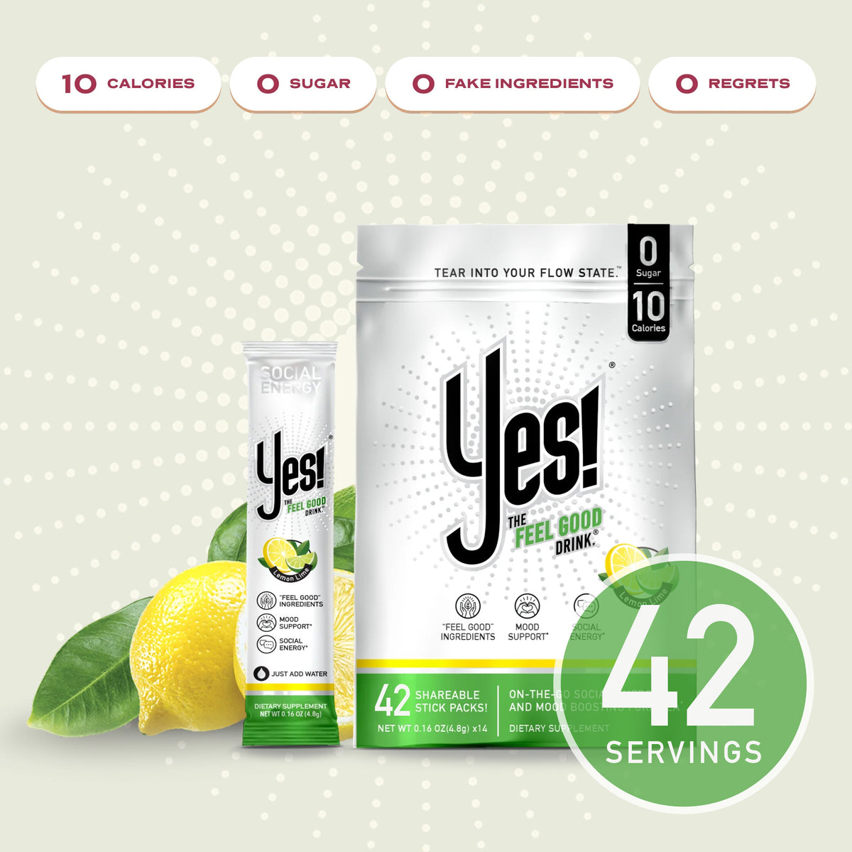 Yes! Lit Lemonade™️  42pk